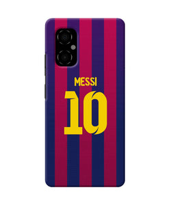 Messi 10 tshirt Poco M4 5G Back Cover