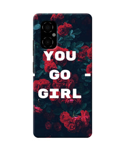 You go girl Poco M4 5G Back Cover