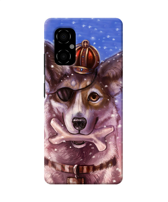 Pirate wolf Poco M4 5G Back Cover