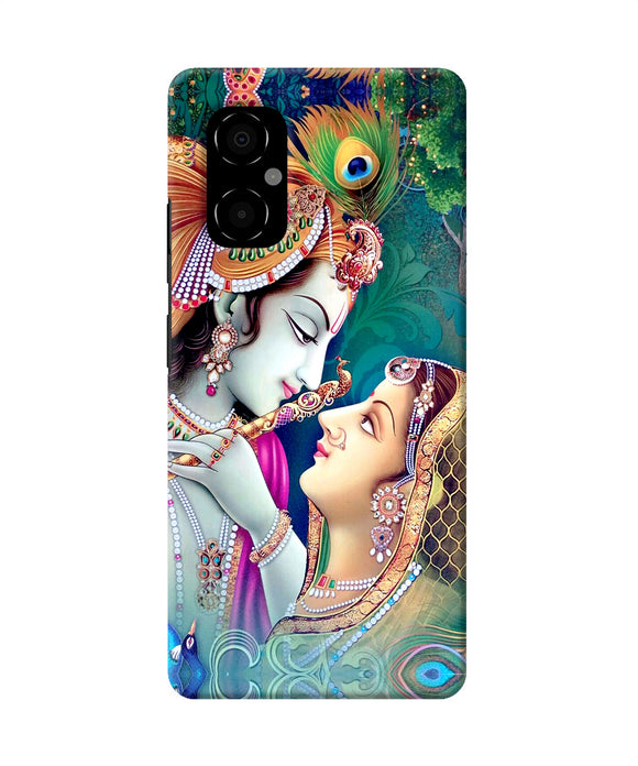 Lord radha krishna paint Poco M4 5G Back Cover