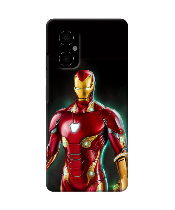 Ironman suit Poco M4 5G Back Cover