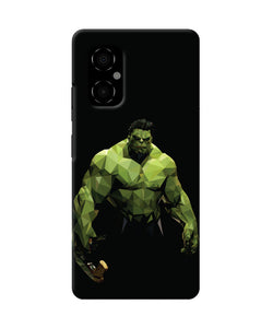 Abstract hulk buster Poco M4 5G Back Cover