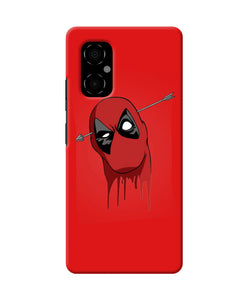 Funny deadpool Poco M4 5G Back Cover