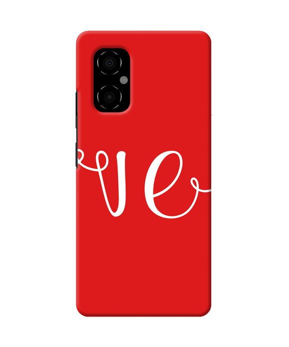 Love two Poco M4 5G Back Cover