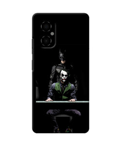 Batman vs joker Poco M4 5G Back Cover