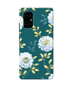 Flower canvas Poco M4 5G Back Cover