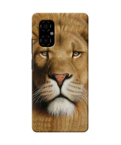 Nature lion poster Poco M4 5G Back Cover