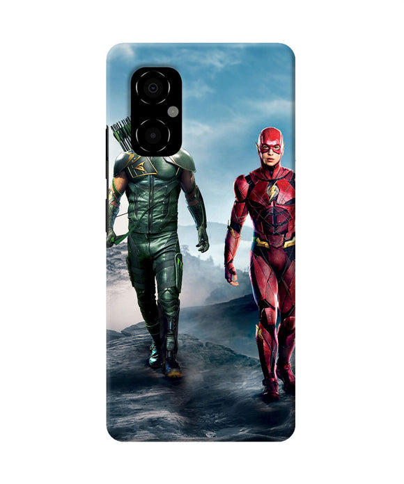 Flash running Poco M4 5G Back Cover