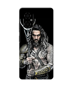 Aquaman trident black Poco M4 5G Back Cover