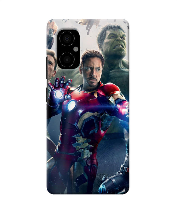 Avengers space poster Poco M4 5G Back Cover