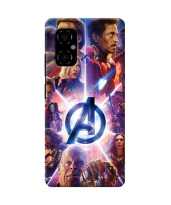 Avengers poster Poco M4 5G Back Cover