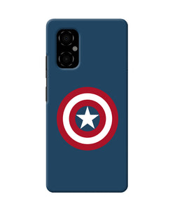 Captain america logo Poco M4 5G Back Cover