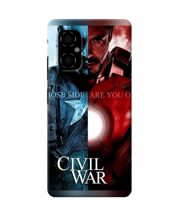 Civil war Poco M4 5G Back Cover