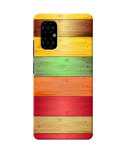 Wooden colors Poco M4 5G Back Cover