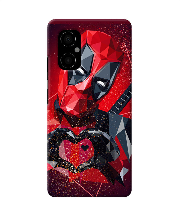 Deadpool love Poco M4 5G Back Cover