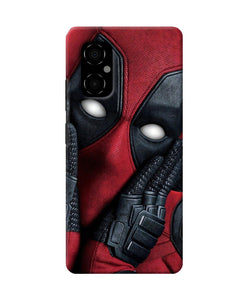 Thinking deadpool Poco M4 5G Back Cover