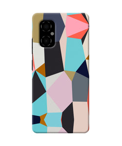 Abstract colorful shapes Poco M4 5G Back Cover