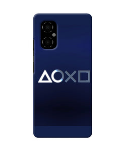 Aoxo logo Poco M4 5G Back Cover