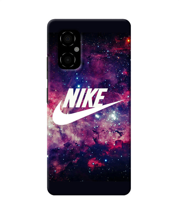 NIke galaxy logo Poco M4 5G Back Cover