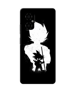 Goku night little character Poco M4 5G Back Cover