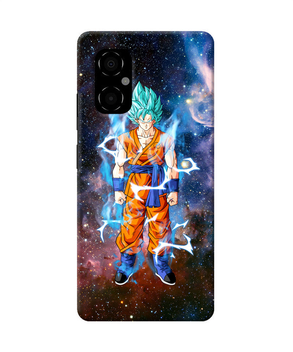 Vegeta goku galaxy Poco M4 5G Back Cover