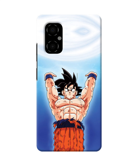 Goku super saiyan power Poco M4 5G Back Cover