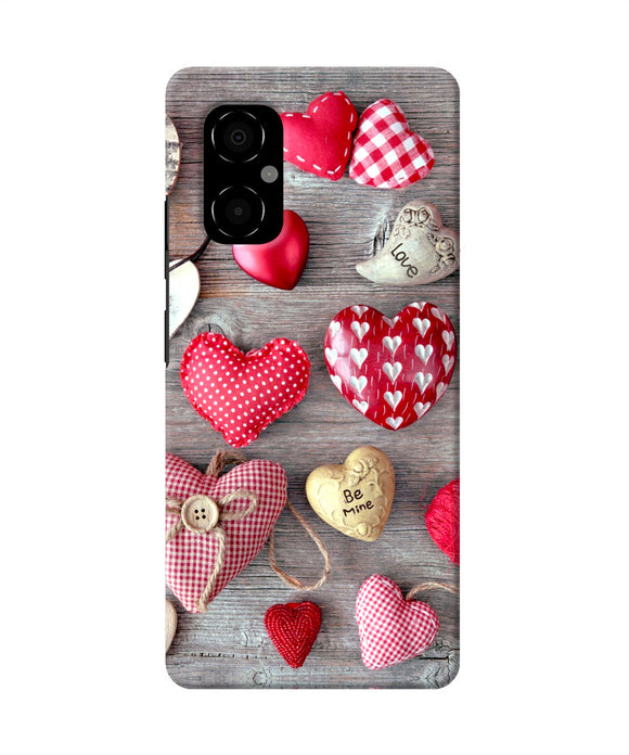 Heart gifts Poco M4 5G Back Cover
