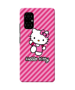 Hello kitty pink Poco M4 5G Back Cover