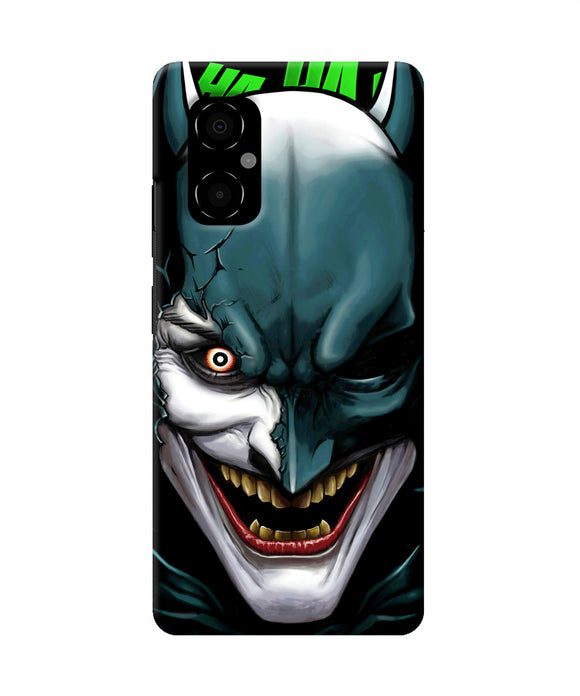 Batman joker smile Poco M4 5G Back Cover