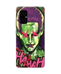 Damaged joker anim Poco M4 5G Back Cover