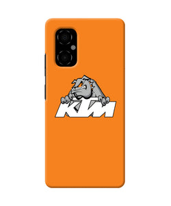 KTM dog logo Poco M4 5G Back Cover