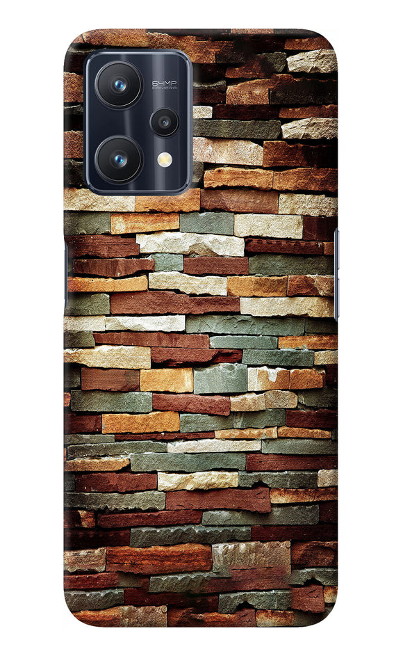 Bricks Pattern Realme 9 Pro 5G Back Cover