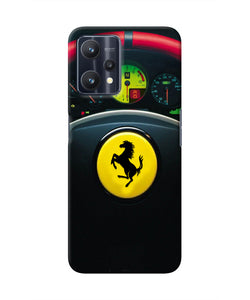 Ferrari Steeriing Wheel Realme 9 Pro 5G Real 4D Back Cover