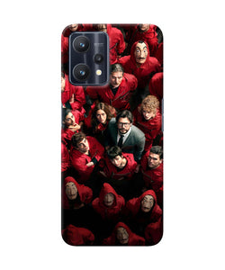 Money Heist Professor with Hostages Realme 9 Pro 5G Back Cover