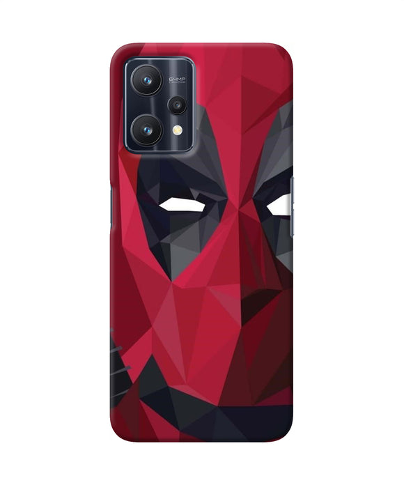 Abstract deadpool half mask Realme 9 Pro 5G Back Cover