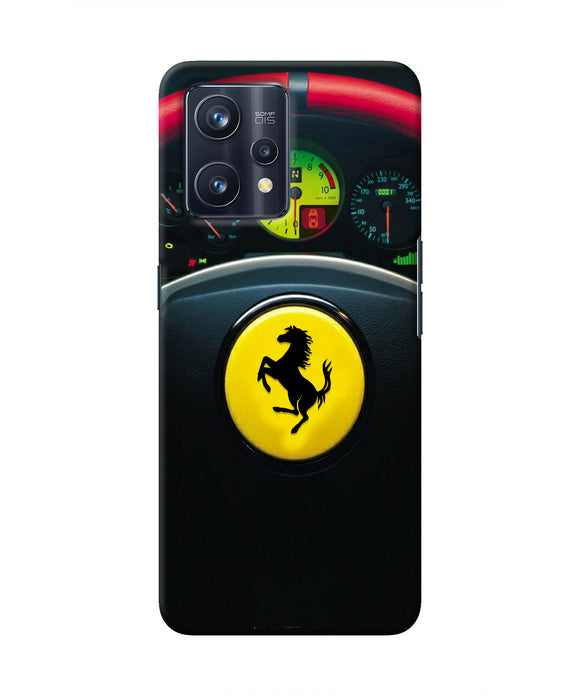 Ferrari Steeriing Wheel Realme 9 Pro+ 5G Real 4D Back Cover