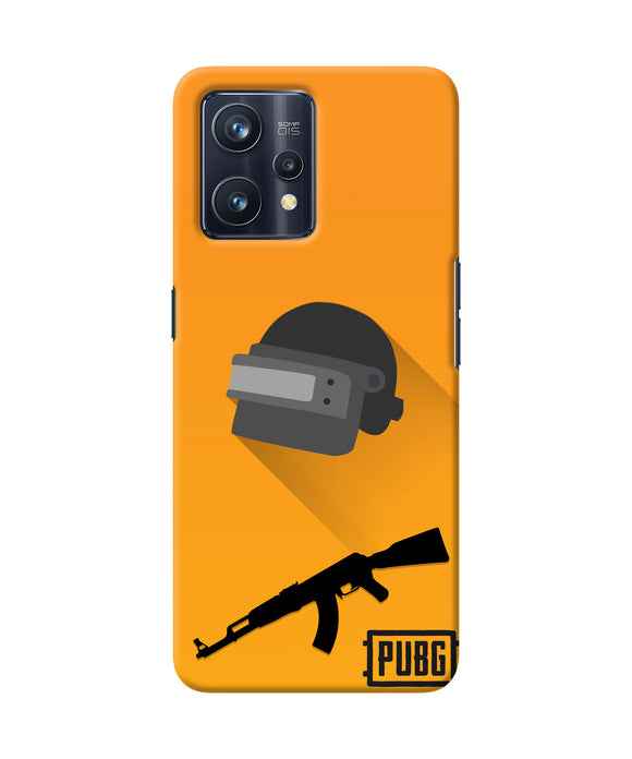 PUBG Helmet and Gun Realme 9 Pro+ 5G Real 4D Back Cover