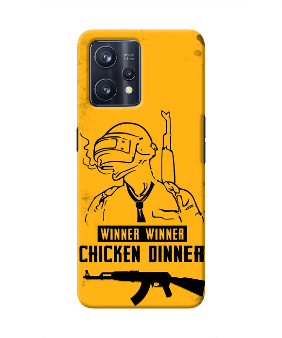 PUBG Chicken Dinner Realme 9 Pro+ 5G Real 4D Back Cover