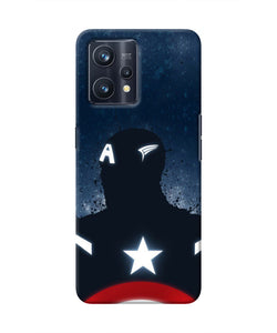 Captain america Shield Realme 9 Pro+ 5G Real 4D Back Cover