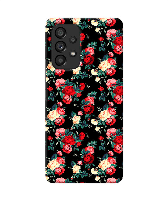 Rose Pattern Samsung A53 5G Back Cover