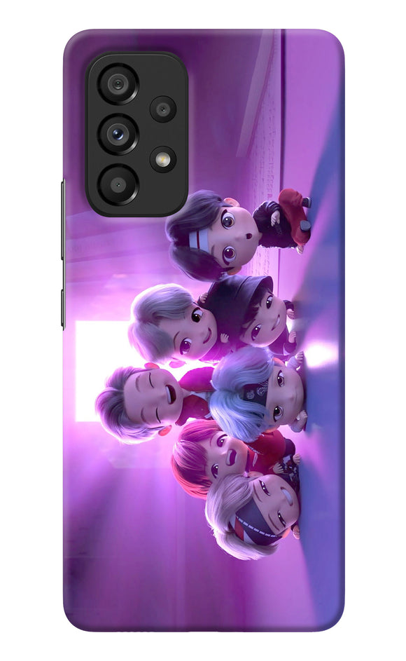 BTS Chibi Samsung A53 5G Back Cover