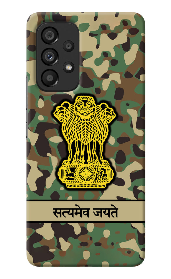Satyamev Jayate Army Samsung A53 5G Back Cover