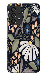 Flowers Art Samsung A53 5G Back Cover