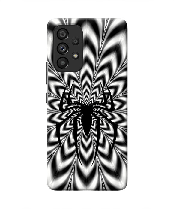 Spiderman Illusion Samsung A53 5G Real 4D Back Cover
