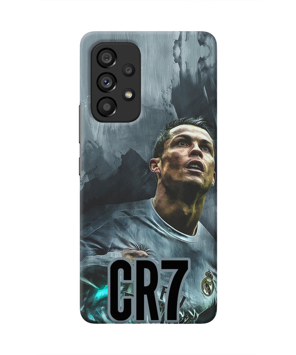 Christiano Ronaldo Samsung A53 5G Real 4D Back Cover
