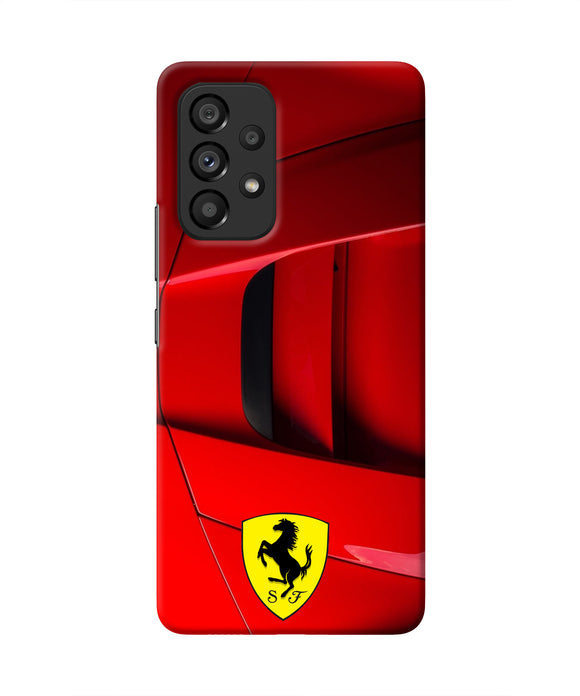 Ferrari Car Samsung A53 5G Real 4D Back Cover