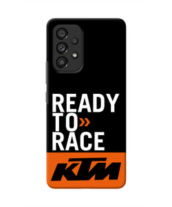 KTM Ready To Race Samsung A53 5G Real 4D Back Cover
