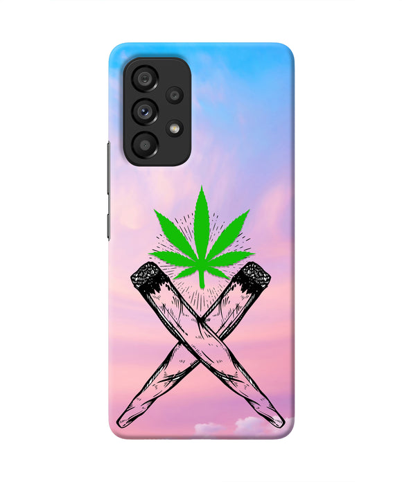 Weed Dreamy Samsung A53 5G Real 4D Back Cover