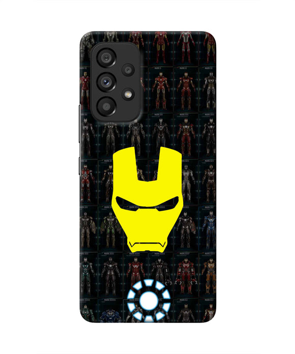 Iron Man Suit Samsung A53 5G Real 4D Back Cover