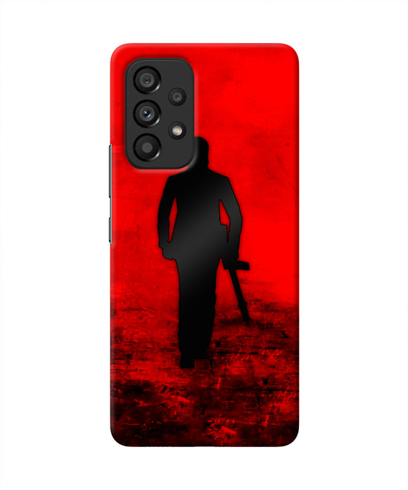 Rocky Bhai with Gun Samsung A53 5G Real 4D Back Cover